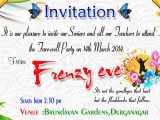 Farewell Card Vector Free Download Beautiful Surprise Party Invitation Template Accordingly