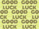 Farewell Card Vector Free Download Good Luck Seamless Pattern Farewell Vector Lettering with Lucky