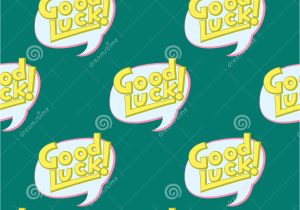 Farewell Card Vector Free Download Good Luck Seamless Pattern Farewell Vector Lettering with