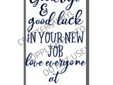 Farewell Good Luck Card Messages Goodbye and Good Luck On Your New Job Samyysandra Com