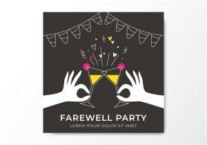 Farewell Invitation Card for Seniors Farewell Party Free Vector Art 5 Free Downloads
