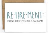 Farewell Invitation Card for Teachers Retirement Card the Real Meaning Of Retirement Blank