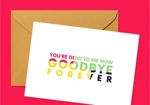 Farewell Message On Greeting Card Colleague Leaving Card Cats