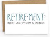 Farewell Party Invitation Card for Teachers Retirement Card the Real Meaning Of Retirement Blank