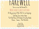 Farewell Party Invitation Card Vector Farewell Invitation Mail Cobypic Com