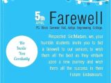 Farewell Party Invitation Card Vector Going Away Party Flyer Template Free the Power Of