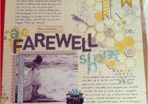 Farewell Scrapbook Template A Farewell Shoot Layout Scrapbook Via Instagram
