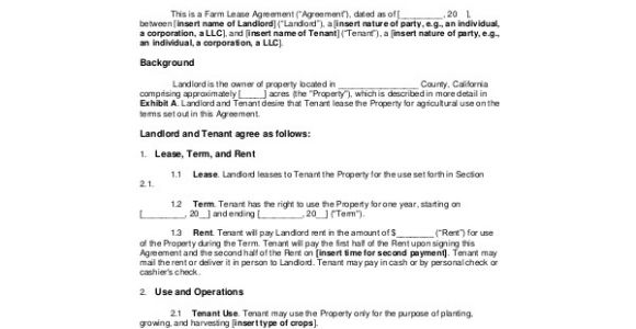 Farm Land Rent Contract Template Land Lease Template 7 Free Word Pdf Documents Download