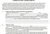 Farm Land Rent Contract Template Sample Basic Lease Agreement 9 Documents In Pdf