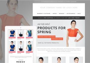 Fashion Email Templates Fashion E Mail Newsletter Blast Psd Other Platform Email