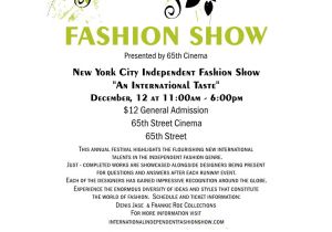 Fashion Show Ticket Template Fashion Show Flyer