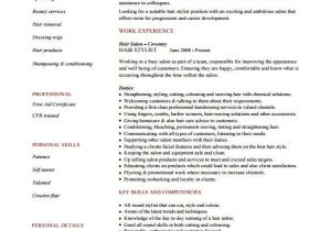 Fashion Student Resume Hair Stylist Resume Template 9 Free Samples Examples