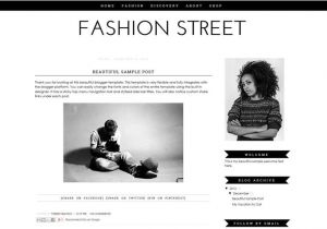 Fashion Templates for Blogger Fashion Blog Website Templates themes Free Premium
