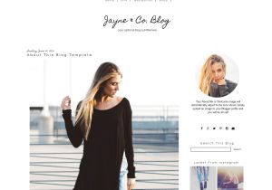 Fashion Templates for Blogger Simple Blogger Template Black White Blogger Template