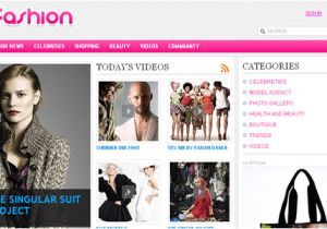 Fashion Templates for Blogger Wb Fashion Free Portal Template Chocotemplates