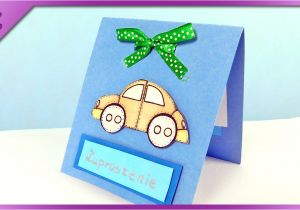 Fathers Day Greeting Card Handmade Diy First Birthday Invitation Card Eng Subtitles Speed Up 251