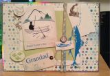 Fathers Day Greeting Card Handmade Father S Day Card Grandad Fishing Handmade Gifts Happy
