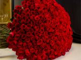 Favourite Flower Red Rose Cue Card Special Valentine S 300 Red Roses Bouquet In 2020 with