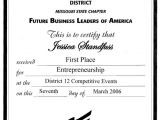 Fbla Job Interview Resume Example References to My Resume Fbla Chapter President School