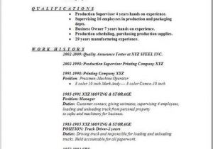 Federal Job Application Resume Government Resume Occupational Examples Samples Free