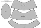 Fedora Hat Template Cowboy Printable Hat Patterns Car Interior Design
