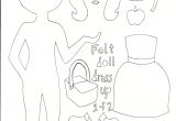 Felt Dress Up Doll Template Smile and Wave Dress Up Felt Board Tutorial and Template