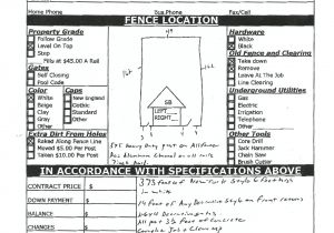 Fence Proposal Template the Importance Of A Detailed Fence Estimate Proposal