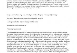 Fencing Business Plan Template Business Plan for the Impendle Ecoversity Email Version