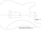 Fender Jazzmaster Body Template Fender Jazzmaster Body Template Images Template Design Ideas