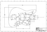 Fender Jazzmaster Body Template Fender Jazzmaster Guitar Templates Electric Herald