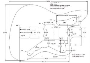 Fender Jazzmaster Body Template Fender Modified Jazzmaster Body Template Google Search