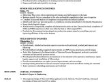 Field Engineer Resume Resume Service Engineer Stealth Services and
