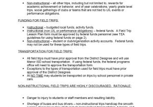 Field Trip Lesson Plan Template Field Trip Guidelines and Lesson Plan form 1 by Manor