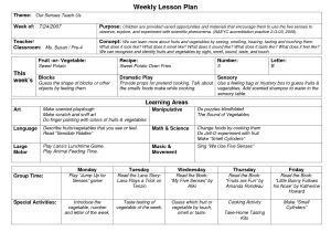 Field Trip Lesson Plan Template Sample toddler Lesson Plan Template Preschool Lesson