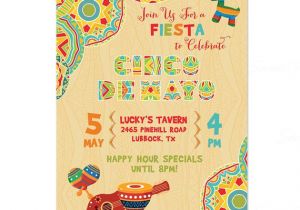 Fiesta Flyer Template Free Cinco De Mayo Fiesta Flyer Invitation Poster by
