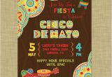 Fiesta Flyer Template Free Cinco De Mayo Fiesta Flyer Invitation Poster by