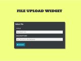 File Hosting Template File Upload Widget Responsive Template by W3layouts