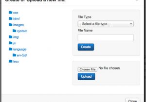 File Hosting Template J3 X How to Use the Template Manager Joomla Documentation