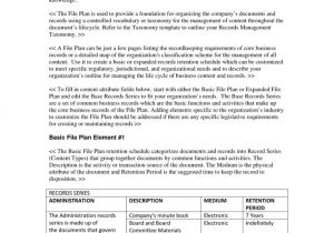 File Plan Template Records Management 42 Best Records Management toolkit Images On Pinterest