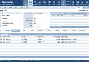 Filemaker Crm Template Filemaker Crm Customer Vendors Process Management