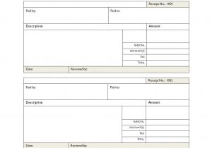 Fill In Receipt Template Receipt Template Category Page 1 Efoza Com