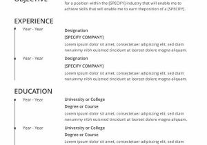 Fill In the Blank Resume Free Online 46 Blank Resume Templates Doc Pdf Free Premium