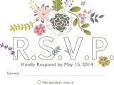 Fill Out Rsvp Card Wedding How to Word Your Rsvps