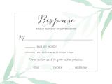 Fill Out Rsvp Card Wedding Wedding Rsvp Wording Ideas