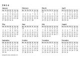 Fillable Calendar Template 2014 2014 Printable Calendar Download Templates