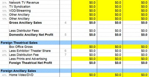 Film Business Plan Template Free Download Film Financial Projections Movie Business Plan Template