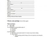 Film Editor Contract Template Sample Videography Contract Template Photography