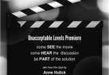 Film Premiere Invitation Template You are Invited Online Invitations Cards by Pingg Com