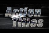 Final Cut Title Templates Action Titles