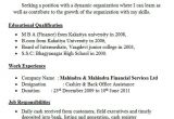 Finance Fresher Resume format 45 Fresher Resume Templates Pdf Doc Free Premium